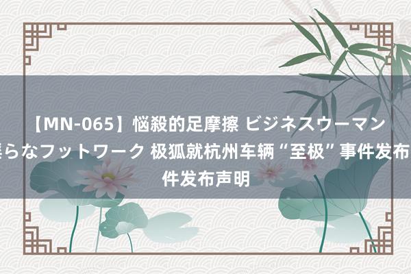 【MN-065】悩殺的足摩擦 ビジネスウーマンの淫らなフットワーク 极狐就杭州车辆“至极”事件发布声明