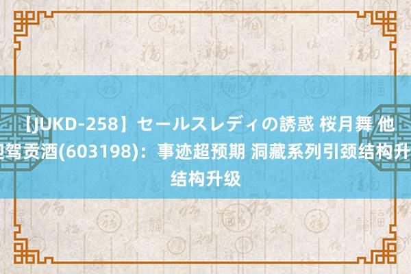 【JUKD-258】セールスレディの誘惑 桜月舞 他 迎驾贡酒(603198)：事迹超预期 洞藏系列引颈结构升级