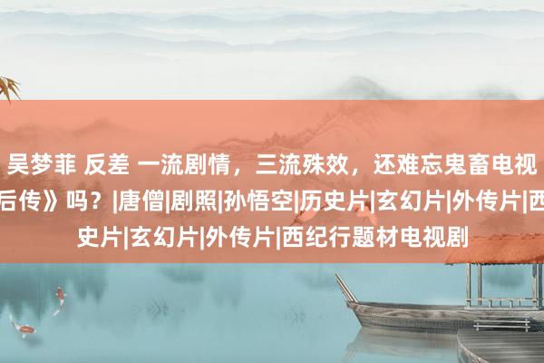 吴梦菲 反差 一流剧情，三流殊效，还难忘鬼畜电视剧始祖《西纪行后传》吗？|唐僧|剧照|孙悟空|历史片|玄幻片|外传片|西纪行题材电视剧